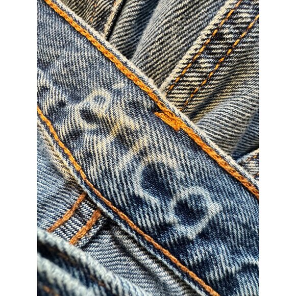 Etica Josie High Rise Cropped Jeans Size 32 Canyon NWT $126 Button Fly - Picture 9 of 13